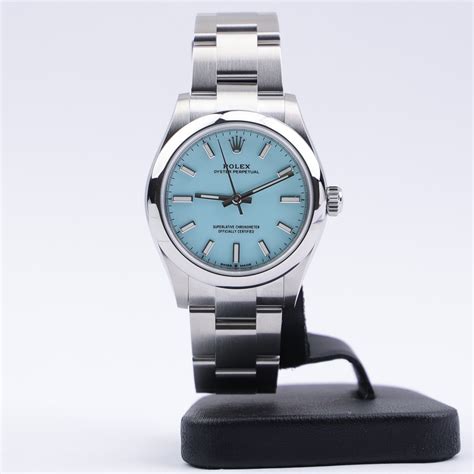 rolex 31mm turquoise|Rolex oyster steel 31.